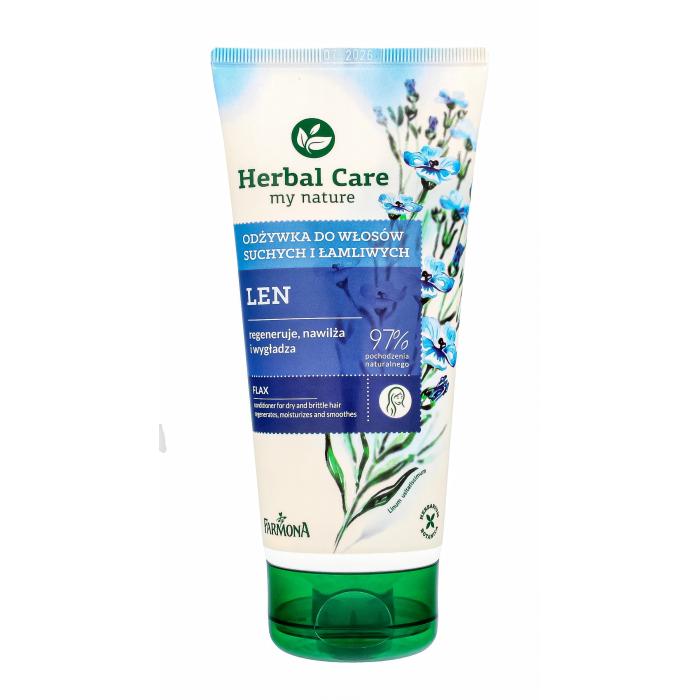HERBAL CARE Odżywka do włosów suchych i łamliwych Len 200 ml