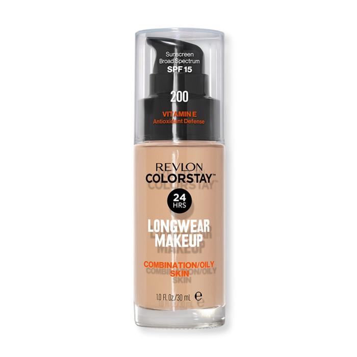 Revlon Colorstay 24H Longwear Podkład kryjąco-matujący nr 200 Nude - cera mieszana i tłusta 30ml
