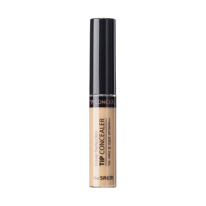THE SAEM Cover Perfection Tip Concealer Korektor do twarzy 02 Rich Beige