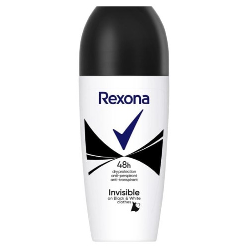 REXONA Invisible Black &amp; White Antyperspirant damski w kulce 50 ml