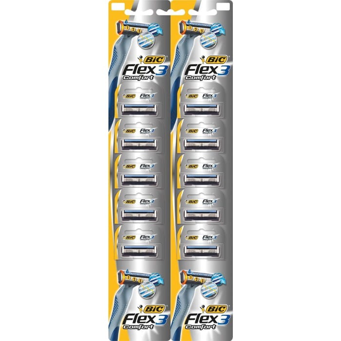 Bic Maszynka do golenia BIC Flex 03 Comfort  karta 10szt.