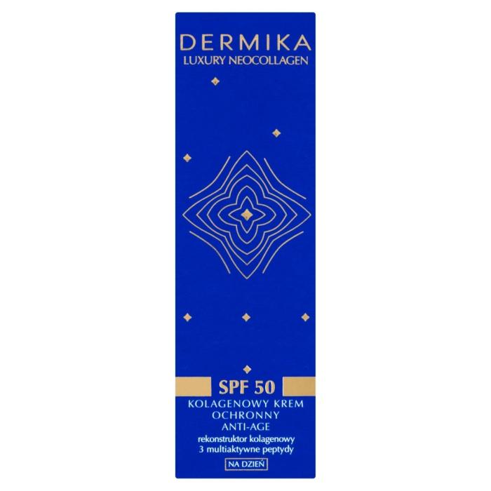 DERMIKA Luxury Neocollagen Kolagenowy krem ochronny Anti-Age na dzień SPF50 50 ml