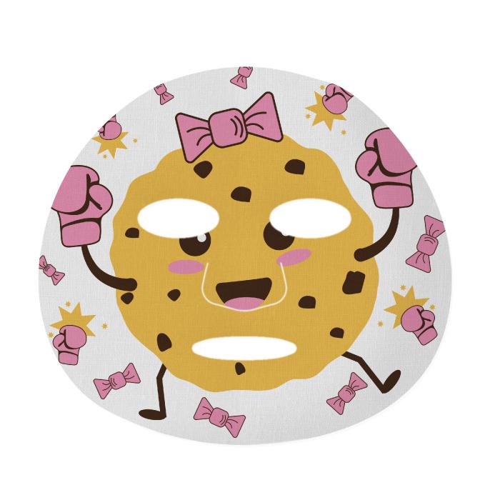 FACE FACTS Printed Maseczka w płachcie regenerująca – Tough Cookie 20 ml