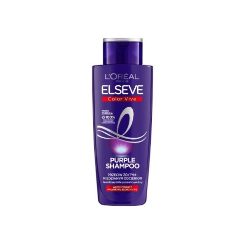 LOREAL ELSEVE Color Vive Fioletowy szampon przeciw żółtym i miedzianym odcieniom 200 ml