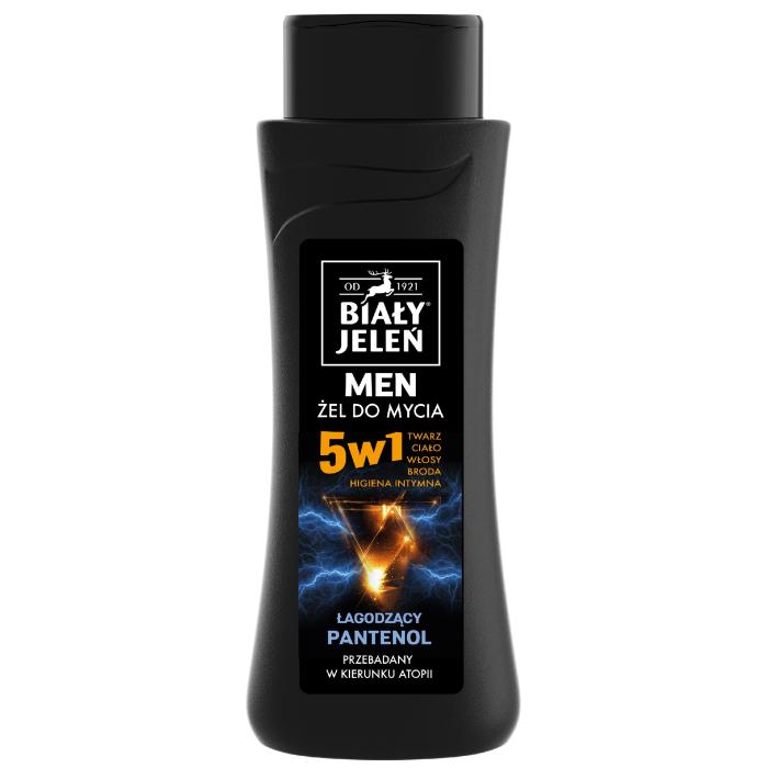 BIAŁY JELEŃ Men Żel do mycia ciała 5w1 - dla mężczyzn 300 ml