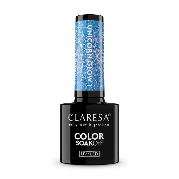CLARESA N Lakier hybrydowy Unicorn Glow 01 5 g
