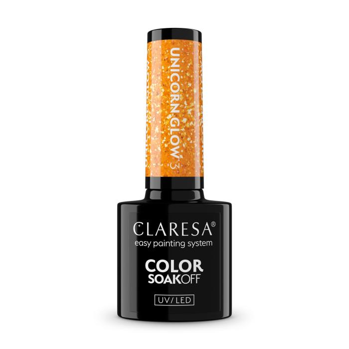 CLARESA N Lakier hybrydowy Unicorn Glow 03 5 g
