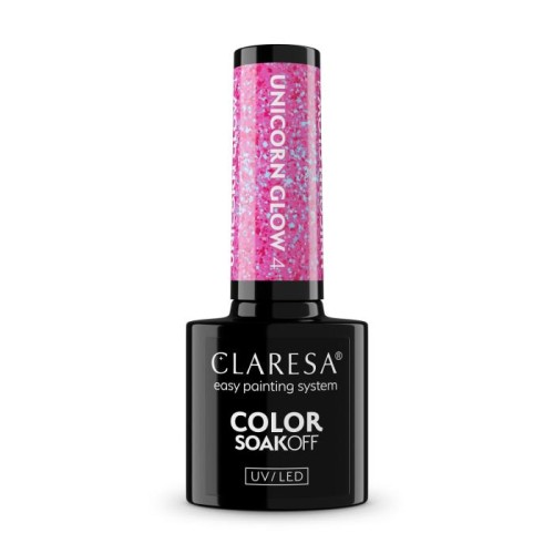CLARESA N Lakier hybrydowy Unicorn Glow 04 5 g
