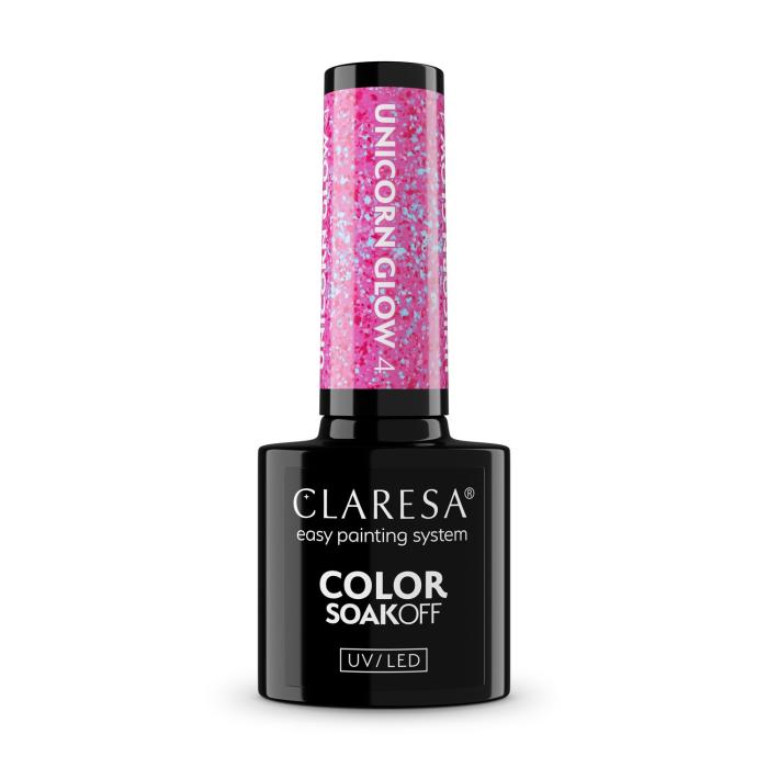 CLARESA N Lakier hybrydowy Unicorn Glow 04 5 g