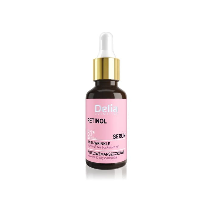 DELIA Serum do twarzy, szyi i dekoltu Retinol 81% 30 ml