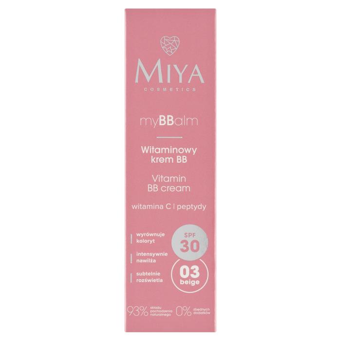 MIYA myBBalm Witaminowy krem BB SPF30 03 30 ml