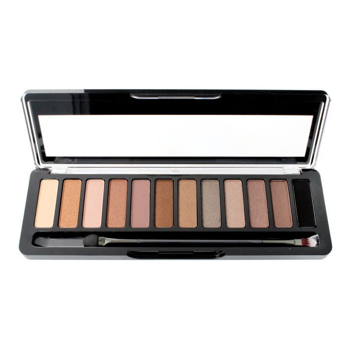 Delia Cosmetics Color Master Paleta cieni do powiek Ideal Nude 02