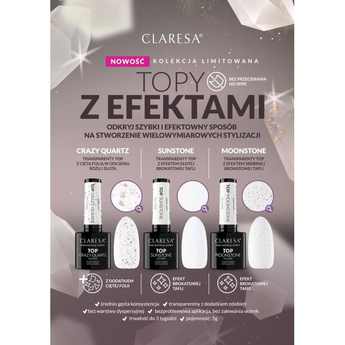 Claresa N TOP NO WIPE Moonstone 5g&amp;
