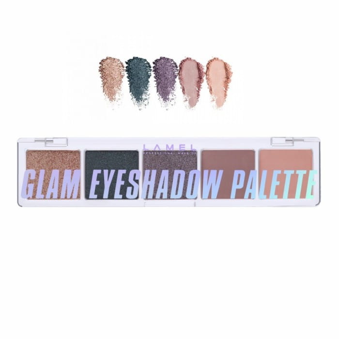 LAMEL Paletka cieni do powiek Glam nr 401  10g