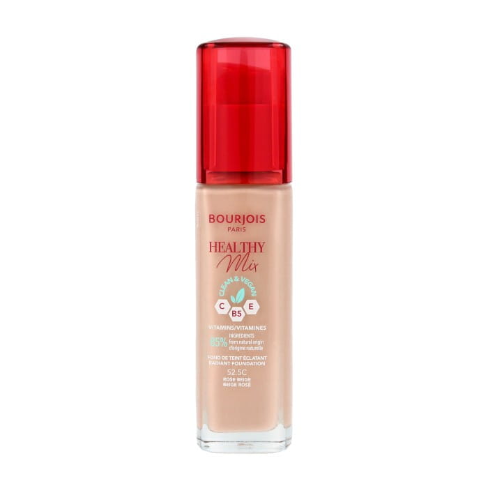 Bourjois Podkład do twarzy Healthy Mix Clean&amp;Vegan - nr 52.5C Rose Beige  30ml