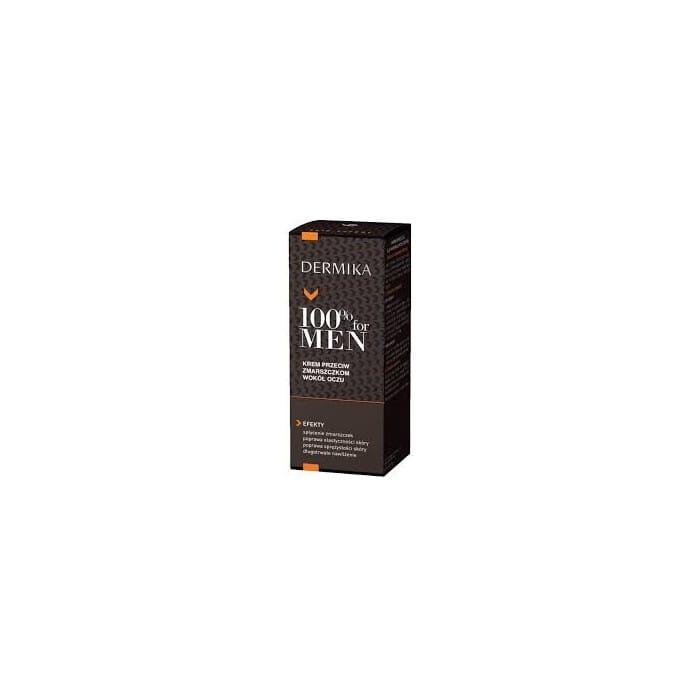 Dermika 100% for Men Krem pod oczy przeciwzmarszczkowy  15ml