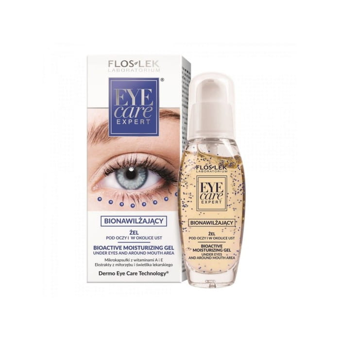 FLOSLEK Oczy EYE CARE EXPERT® Bionawilżający żel pod oczy i w okolice ust 30 ml