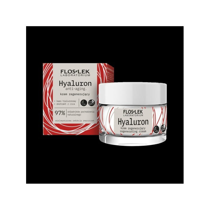 Floslek HYALURON Krem regenerujący na noc - 50 ml