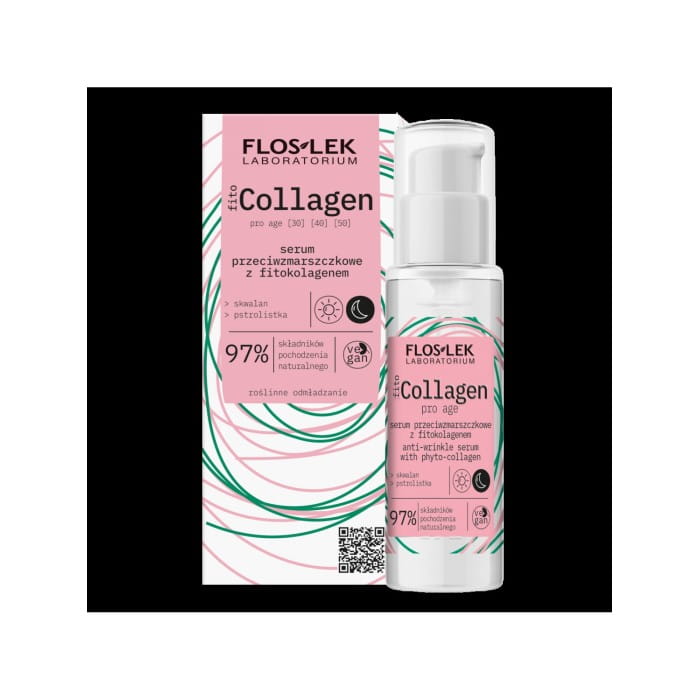Floslek fitoCOLLAGEN pro age Serum przeciwzmarszczkowe z fitokolagenem 30 ml