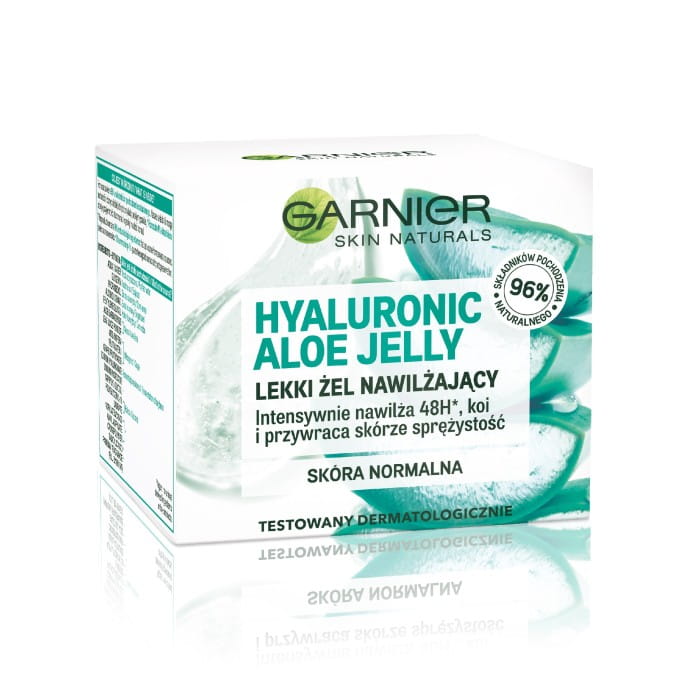 GARNIER Skin Naturals Hyaluronic Aloe Jelly Lekki Krem-Żel nawilżający do twarzy  50 ml