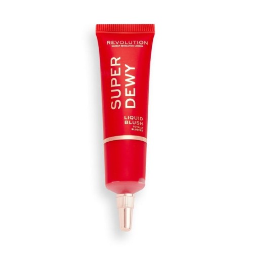 REVOLUTION Super Dewy Róż w płynie Totally Blushed 15ml