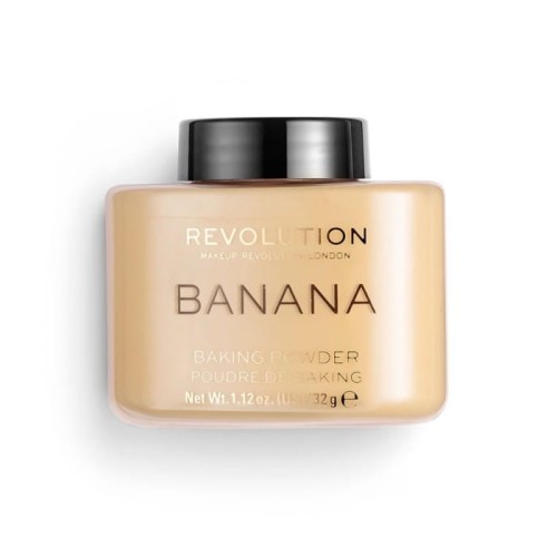 REVOLUTION Loose Baking Powder Puder sypki Banana 32 g