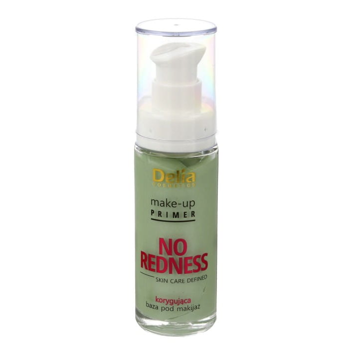 DELIA COSMETICS Skin Care Defined Baza pod makijaż No Redness korygująca 30ml