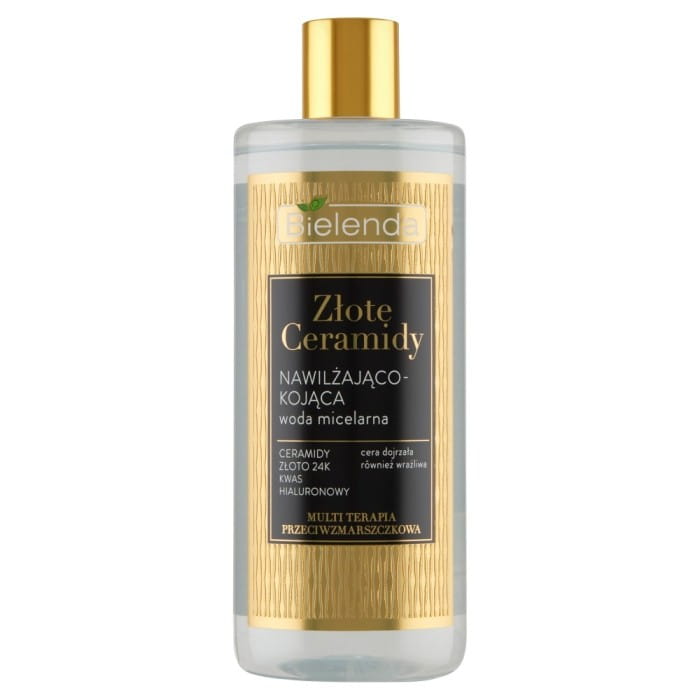 Bielenda Złote Ceramidy Nawilżająco-Kojąca Woda micelarna 500ml