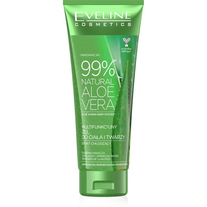 EVELINE Multifunkcyjny żel do ciała i twarzy 99% Natural Aloe Vera 250 ml