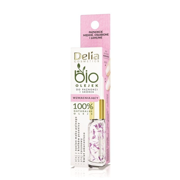 DELIA Bio Olejek do paznokci i skórek - wzmacniający 10 ml