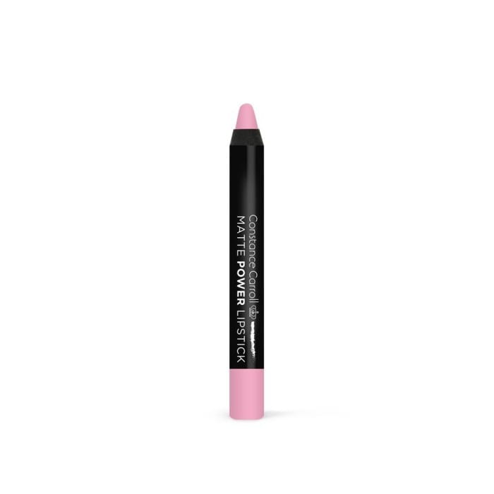 Constance Carroll Matte Power Lipstick Pomadka matowa w kredce nr 01 Nude Rose  1szt