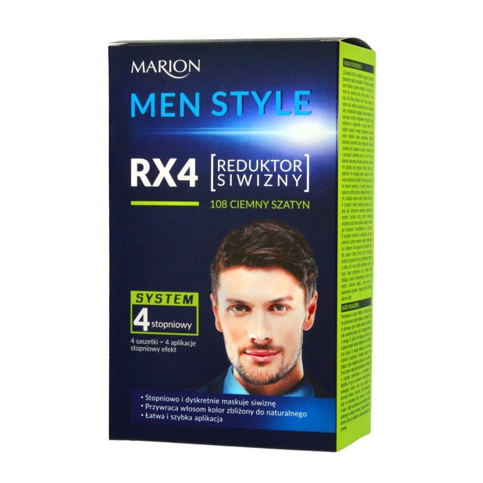 MARION Men Style Reduktor siwizny nr 108 - Ciemny szatyn