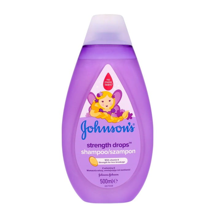 Johnson`s Szampon wzmacniający dla dzieci Strenght Drops 500ml