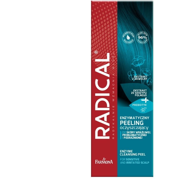 RADICAL Enzymatyczny peeling oczyszczający do wrażliwej skóry głowy 75 ml