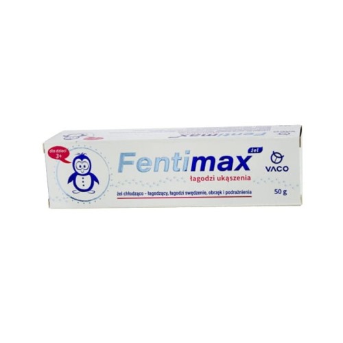 VACO FentiMAX Żel chłodząco - łagodzący ukąszenia (dla dzieci 3+) 50ml